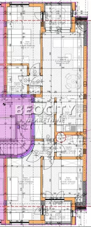 četvorosoban stan, 89 m2, Novo naselje, Stevana Hristića ID: 131101 13
