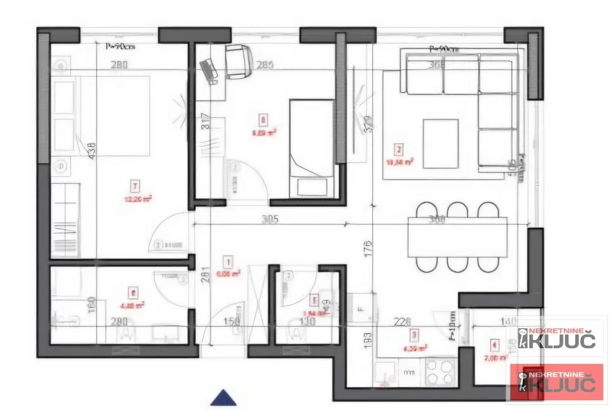 SREMSKA KAMENICA, 57m2, Trosoban sa pdv, Izgradnja, Renomiran investitor 1