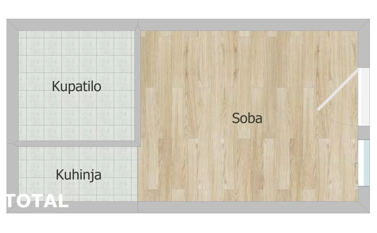 Stan,NOVI SAD,AVIJACIJA,kv: 14.00, € 39000, ID: 1102505 8