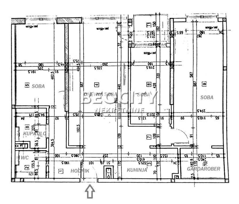 četvorosoban stan, 94 m2, Zemun, Banatska ID: 130215 17