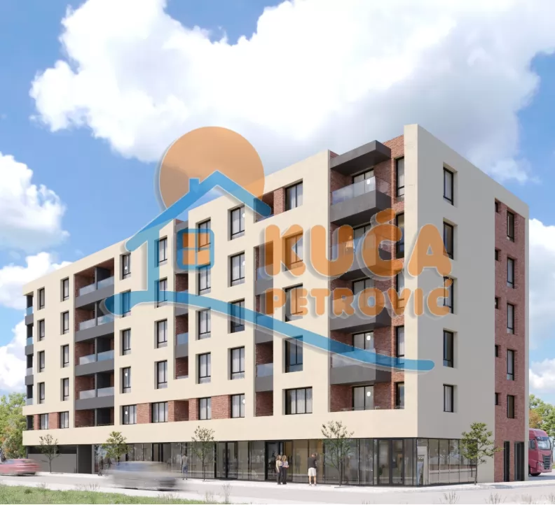 Dvosoban stan, 64.42 m2, Čamurlija, Cetinjska ID: p-016228 1