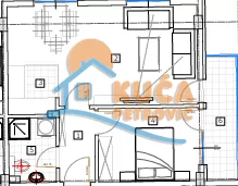 Jednosoban stan, 43.99 m2, Pantelej, Ilindenska ID: p-016222 1