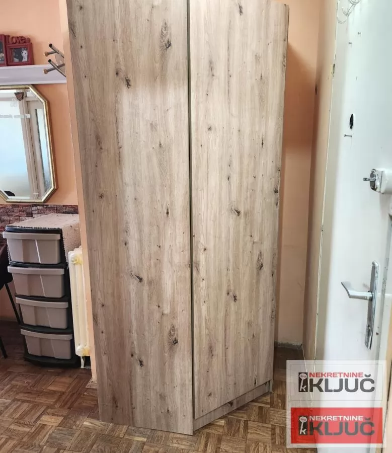 NOVO NASELJE IZDAJE SE JEDNOSOBAN DELIMIČNO OPREMLJEN STAN 14