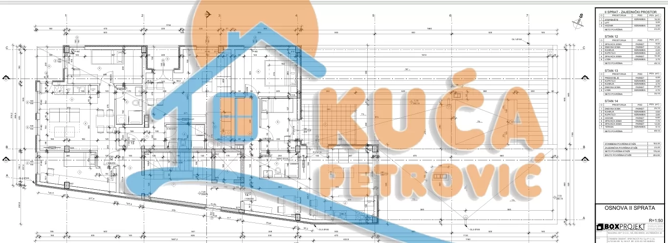 Dvosoban stan, 49.1 m2, Rasadnik, Zdravke Vučković ID: p-015677 2
