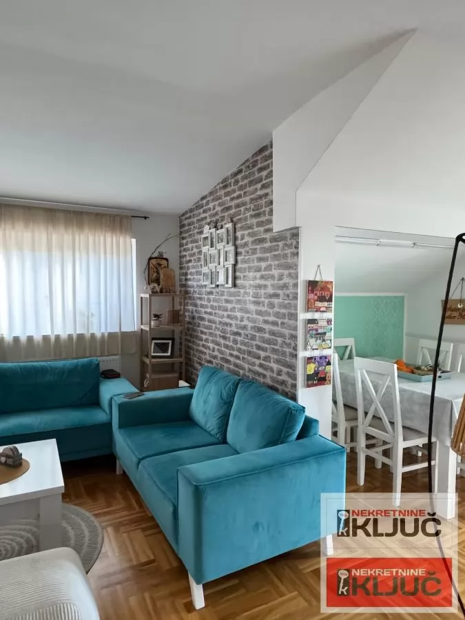 BLIZINA LIPOV GAJA, 69m2, Trosoban, Namešten 2