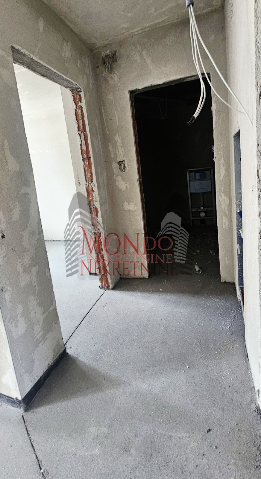 Jednoiposoban stan u izgradnji na Panteleju 5