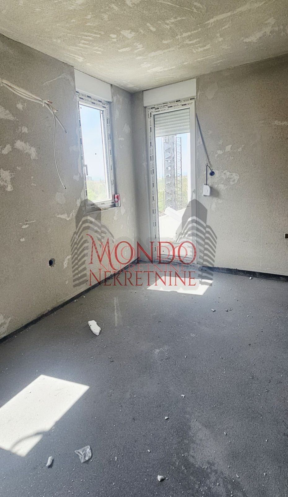 Jednoiposoban stan u izgradnji na Panteleju 7