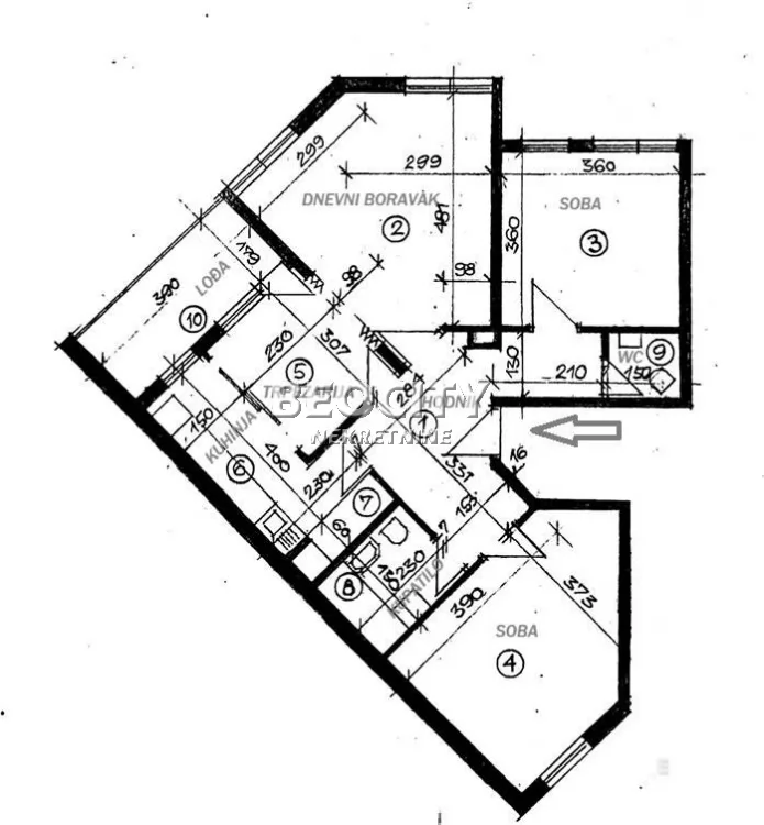 Trosoban stan, 85 m2, Čukarička padina, Obalskih radnika ID: 131652 17