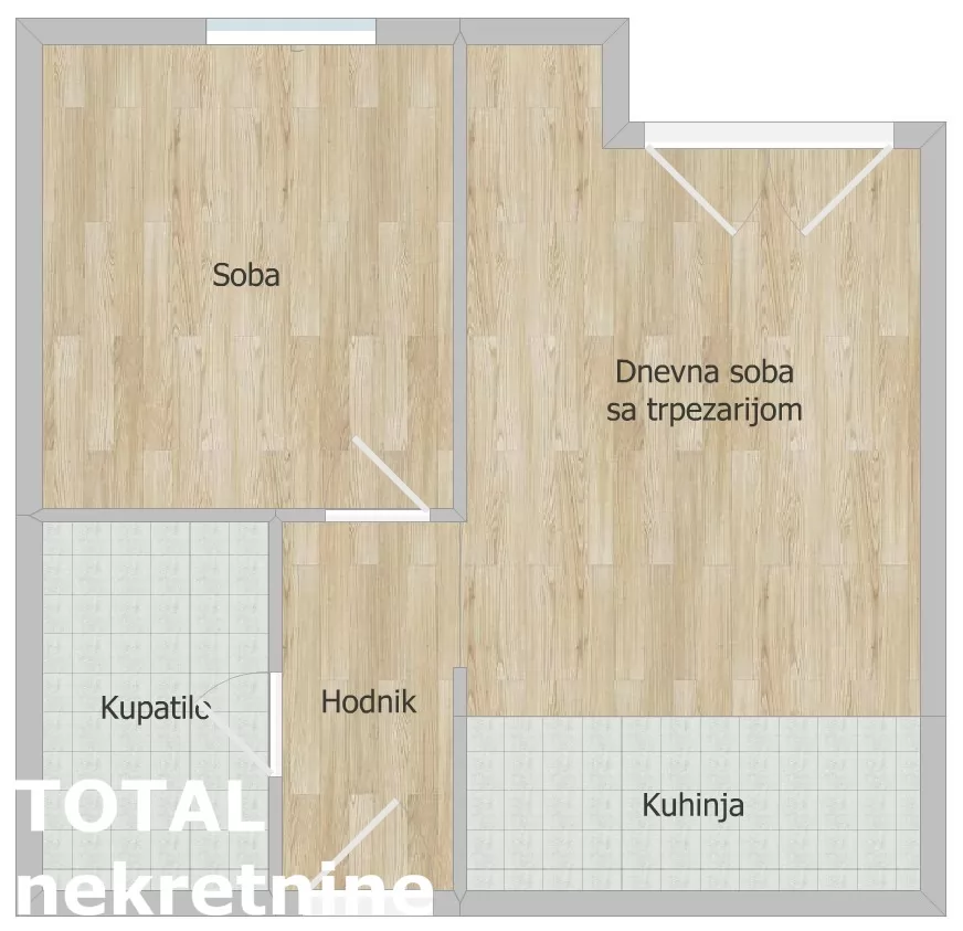 Stan,NOVI SAD,BULEVAR EVROPE,kv: 42.00, € 140000, ID: 1102333 15