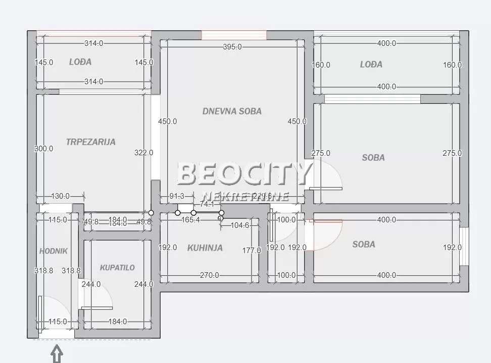 Dvosoban stan, 68 m2, Zemun, Dragana Rakića ID: 131689 16