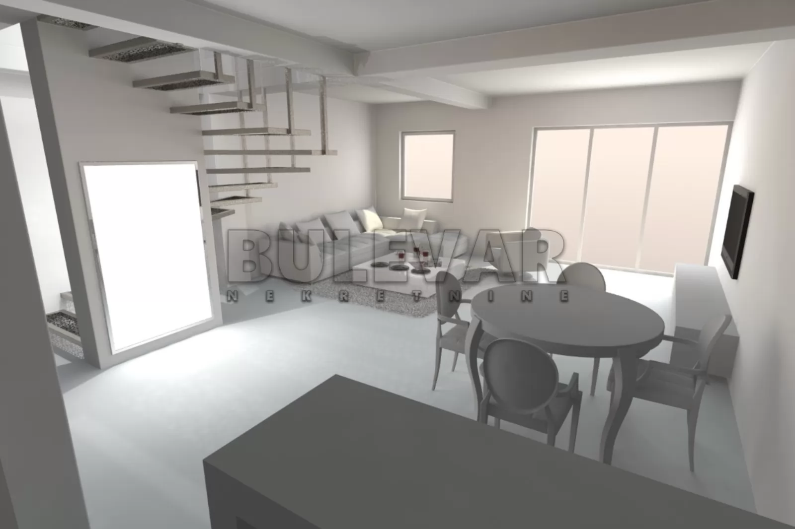 četvorosoban stan, 127 m2, Centar, Bulevar Oslobođenja ID: p-016341 1