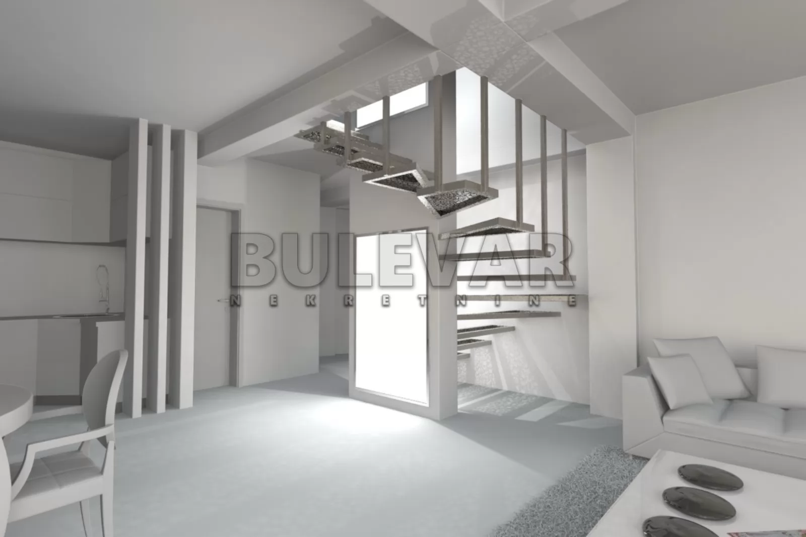 četvorosoban stan, 127 m2, Centar, Bulevar Oslobođenja ID: p-016341 2