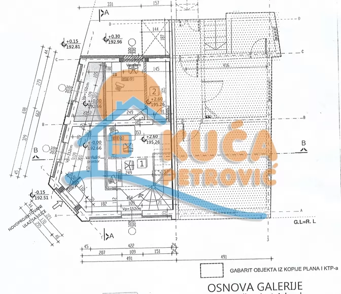 Trosobna kuća, 54 m2, Centar, 7. jula ID: p-016351 20
