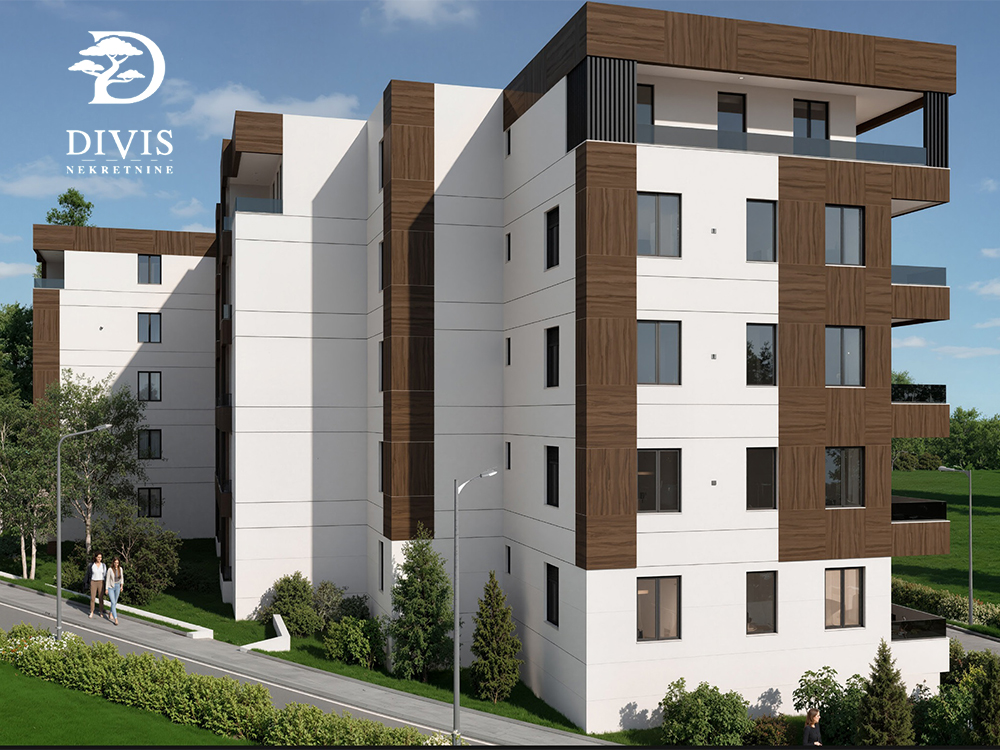 Jednoiposoban stan u novogradnji na Zvezdari  41m2 2