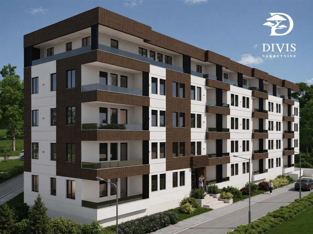 Jednoiposoban stan u novogradnji na Zvezdari  41m2 5