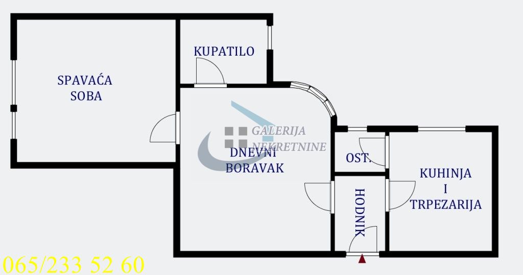 Vračar  Hram Sv  Save   Mutapova 46m2 4