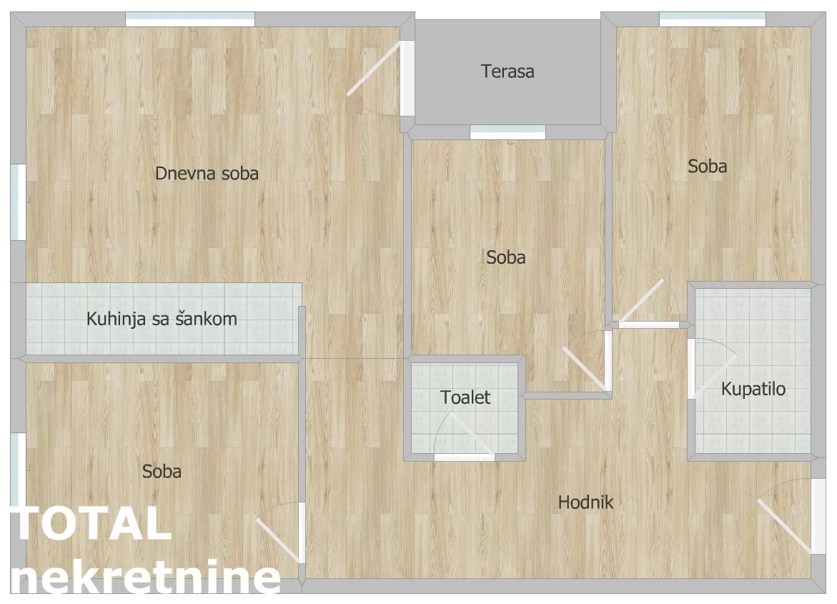 Stan,NOVI SAD,TELEP,kv: 73.00, € 210000, ID: 1102590 21