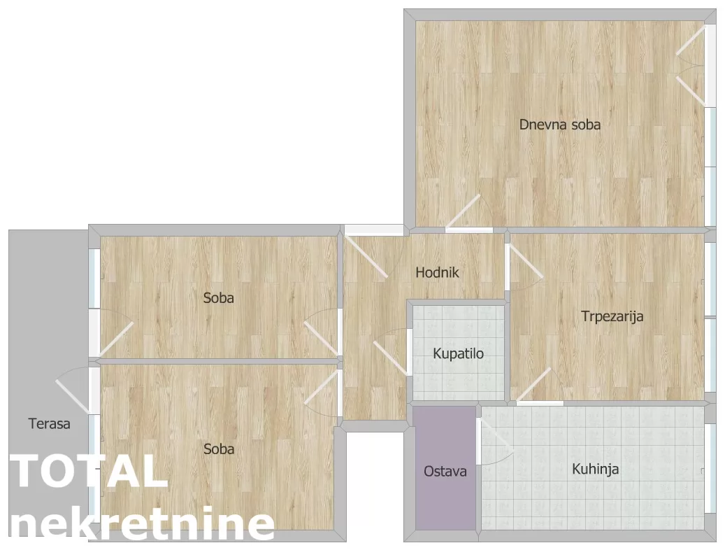 Stan,NOVI SAD,ZELEZNICKA STANICA,kv: 70.00, € 170000, ID: 1102458 20