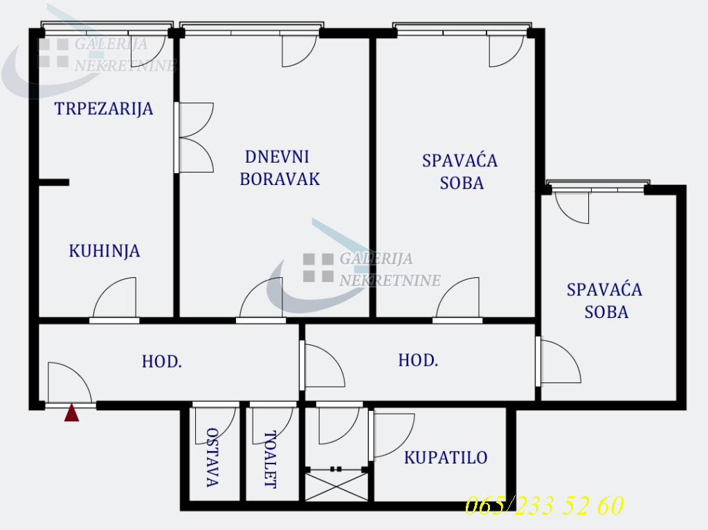 Palilula  Hala Pionir   Bulevar despota Stefana 77m2 4
