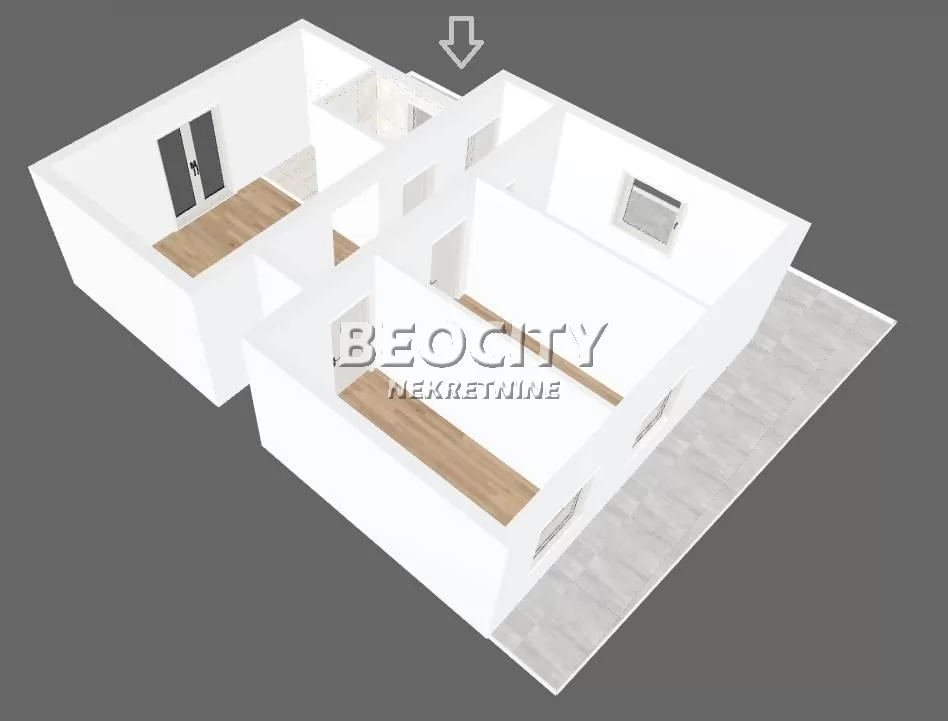 četvorosoban stan, 95 m2, Grocka, Kolubarska ID: 132139 3