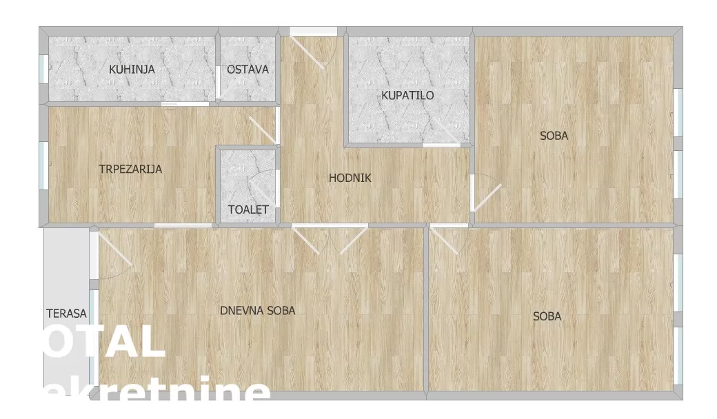 Stan,NOVI SAD,NOVO NASELJE - JUGOVIĆEVO,kv: 98.00, € 232000, ID: 1101571 22