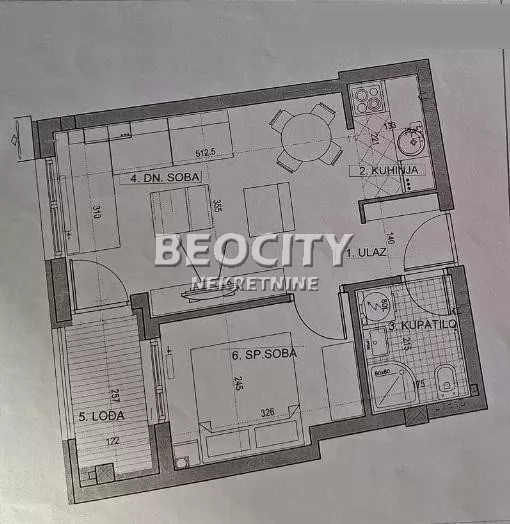 Dvosoban stan, 36 m2, Podbara, Jaše Ignjatovića ID: 130382 6