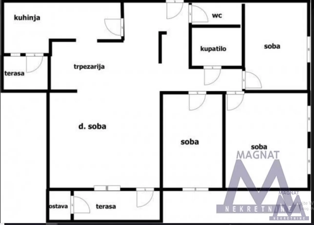 Stan,NOVI SAD,NOVO NASELJE,kv: 86, € 177500, ID: 1019360 9