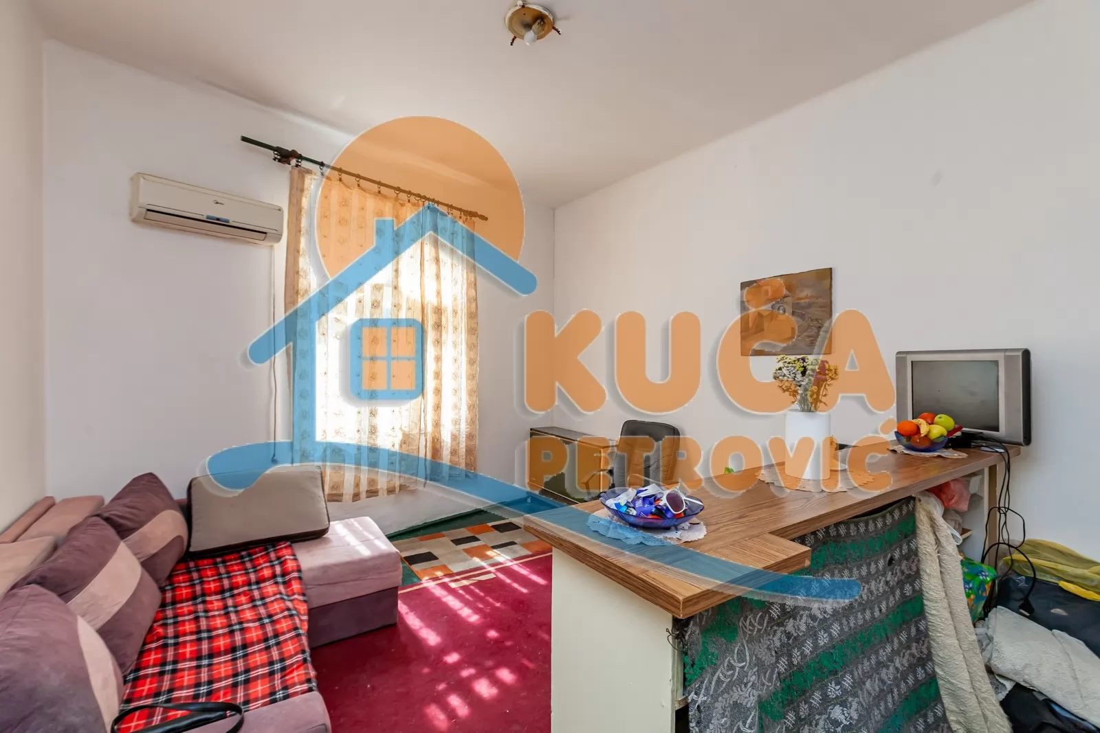 Trosoban stan, 54 m2, Železnička stanica, Šumadijska ID: p-016468 1