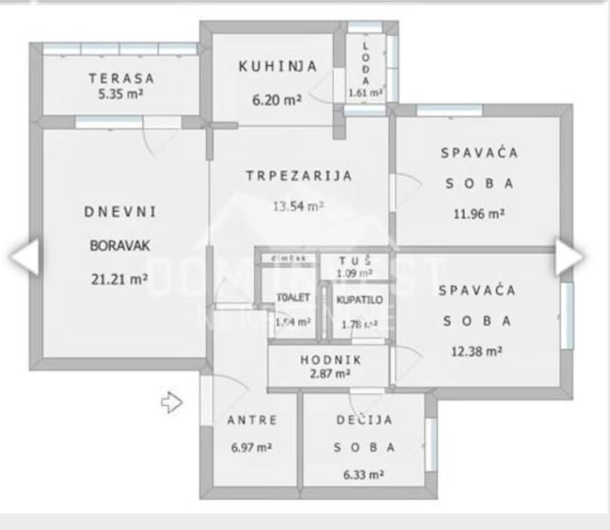 STARI KOŠUTNJAK fantastičan stan zgrada od fasadne cigle 92m2 Preporuka 1