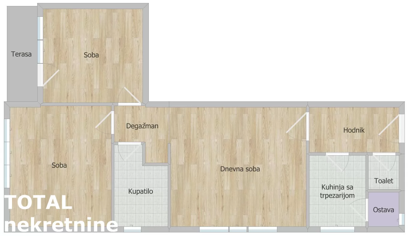 Stan,NOVI SAD,LIMAN 1,kv: 64.00, € 190000, ID: 1102631 31