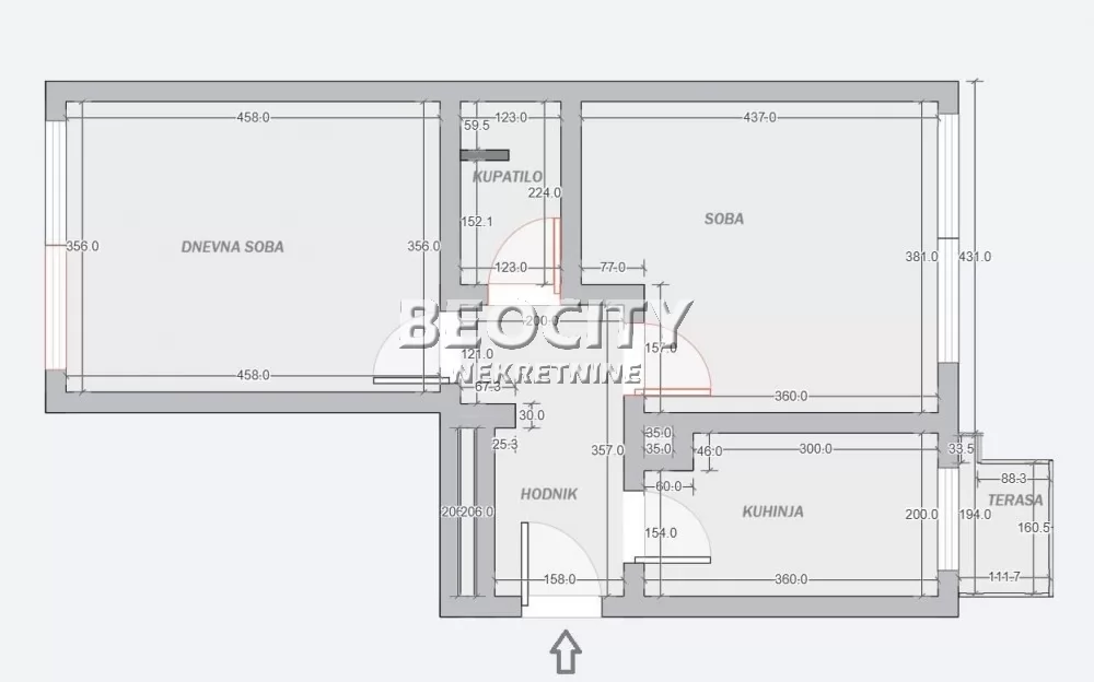 Dvosoban stan, 49 m2, Kanarevo brdo, Ivana Mičurina ID: 131035 17