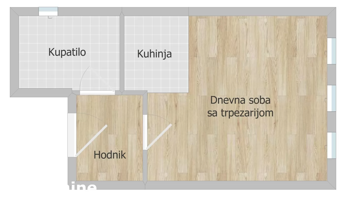 Stan,PETROVARADIN,PETROVARADIN,kv: 25.00, € 70000, ID: 1102380 10