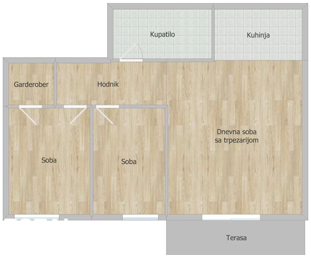 Stan,NOVI SAD,NOVA DETELINARA,kv: 69.00, € 215000, ID: 1102652 14