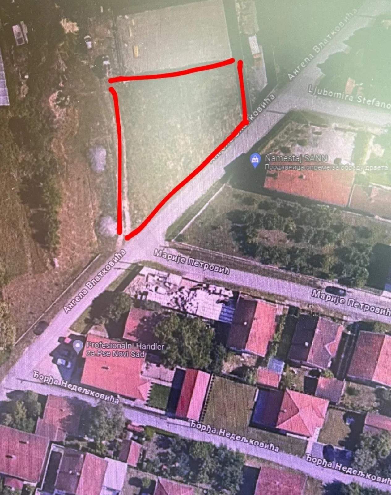 Prodajem plac 600m2 na Klisi u Novom Sadu 1