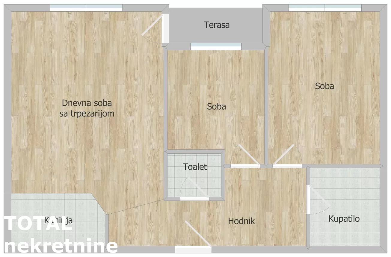 Stan,NOVI SAD,TELEP,kv: 65.00, € 179000, ID: 1102669 18