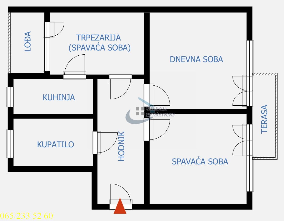 Stari Grad  Dorćol   Cara Dušana 68m2 4