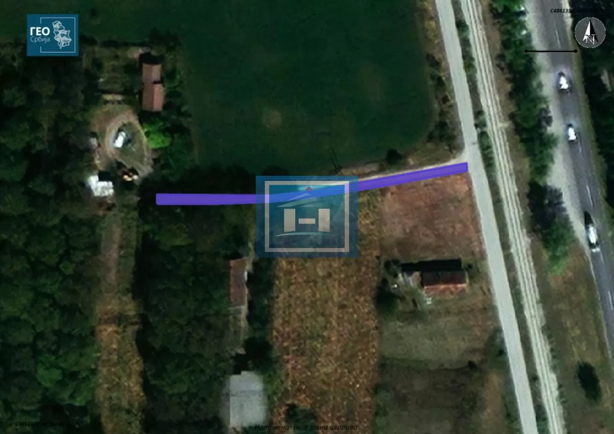 Na prodaju – građevinsko zemljište 74 ara, Ćuprija 1