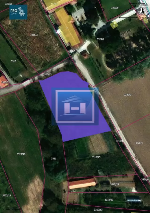 Na prodaju plac 21 ar – Ćuprija, naselje Ada 1