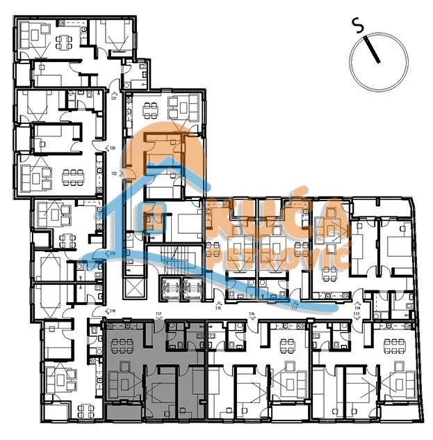 Trosoban stan, 61.4 m2, Dom zdravlja, Jovana Skerlića ID: p-016422 5