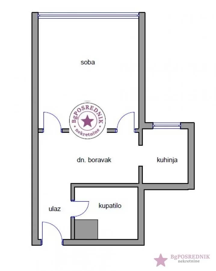 Voždovac, Medaković II, Radovana Simića Cige, 39m2 2