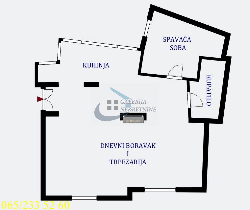 Vračar  Kalenić   Njegoševa 4