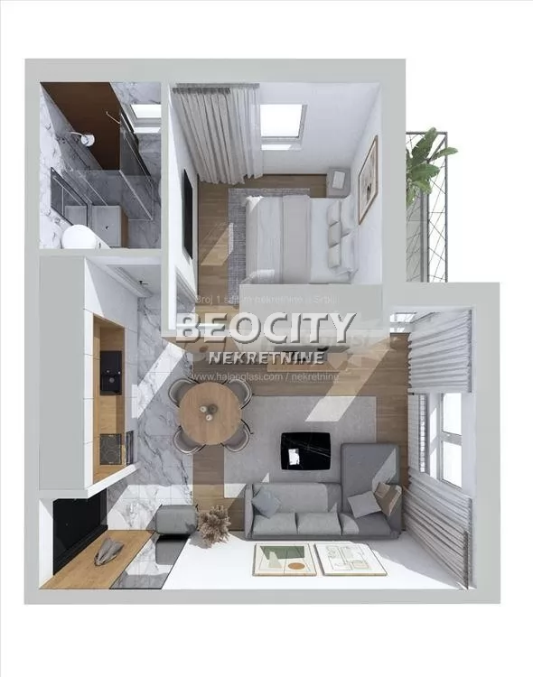 Dvosoban stan, 40 m2, Miljakovac, Marka Stojkovića ID: 132758 7
