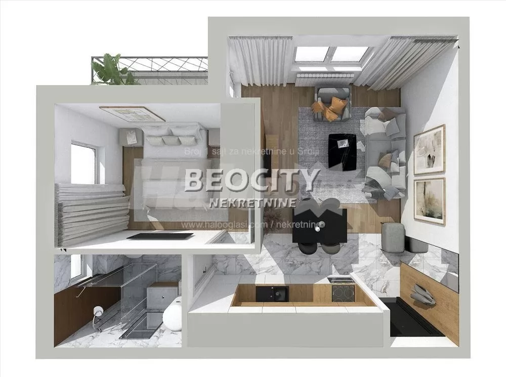 Dvosoban stan, 40 m2, Miljakovac, Marka Stojkovića ID: 132758 9