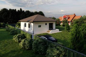 Moderna kuća u sivoj fazi u Vrčinu  104m2 1