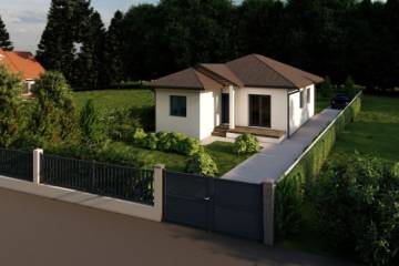 Moderna kuća u sivoj fazi u Vrčinu  104m2 2