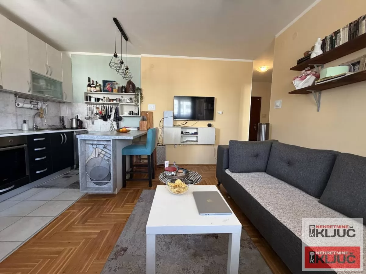 SOMBORSKI BULEVAR, 41m2, Jednoiposoban, Namešten 3