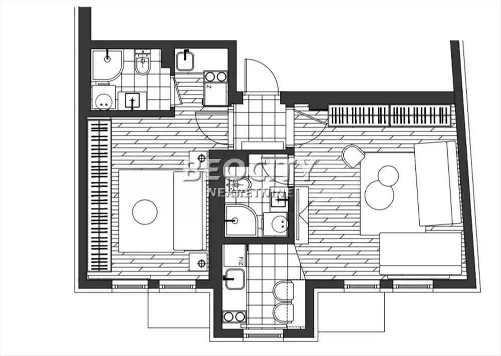 Dvosoban stan, 45 m2, Grbavica ID: 132314 8