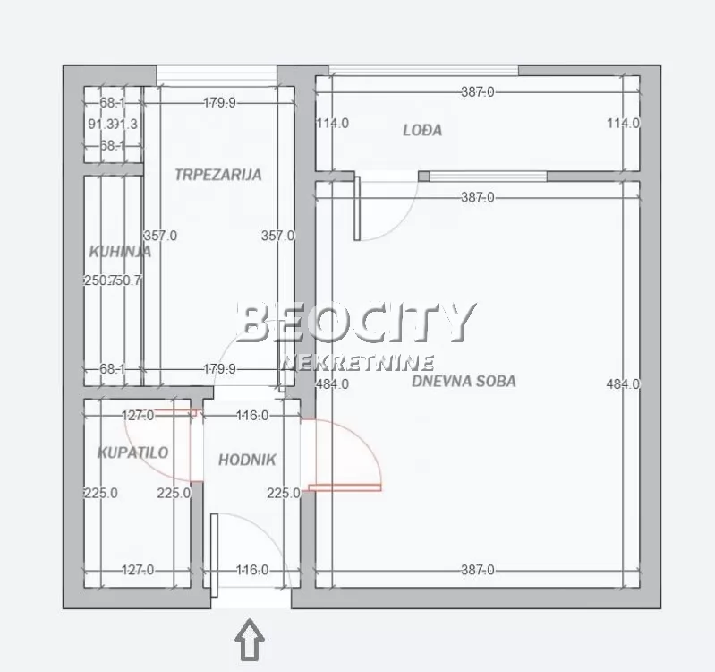 Jednosoban stan, 33 m2, Bogoslovija, Milice Janković ID: 132090 13