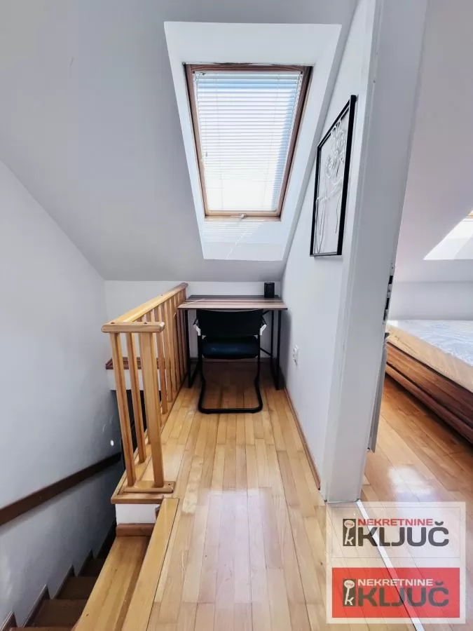 TRG MLADENACA, 42m2, Dvosoban-Duplex, Namešten 7