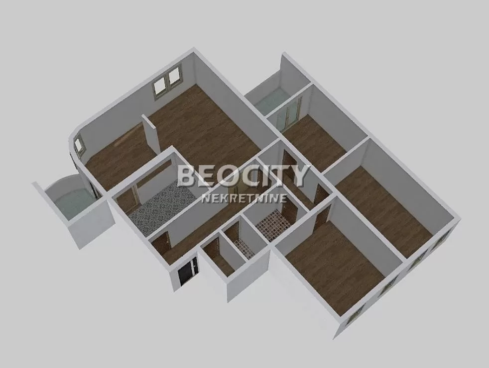 četvorosoban stan, 95 m2, Centar, Strahinjića Bana ID: 49200 19